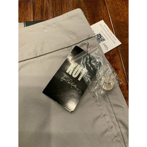 KUT From The Kloth Gray Taylor Crop Trouser Pants, Size 6, NWT! - Picture 4 of 7